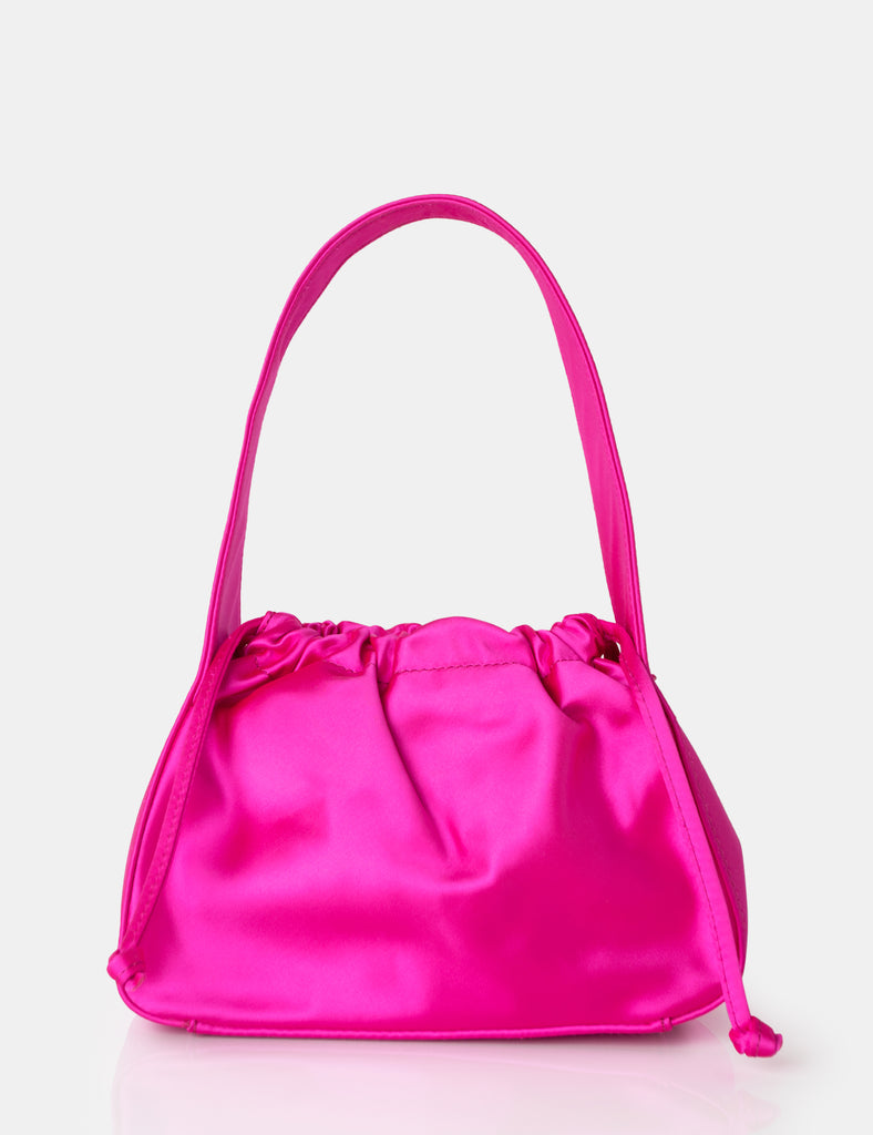 The Ella Hot Pink Satin Grab Bag | Public Desire – Public Desire AU