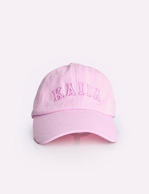 Kaiia Logo Cap Baby Pink