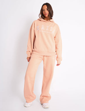 Kaiia Sport Oversized Hoodie Apricot