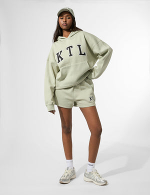 Kaiia KTL Logo Oversized Hoodie Sage