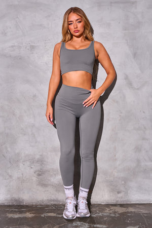 Kaiia Sculpt Leggings Slate Grey