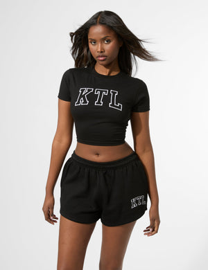 Kaiia KTL Logo Baby Tee Black