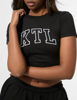 Kaiia KTL Logo Baby Tee Black