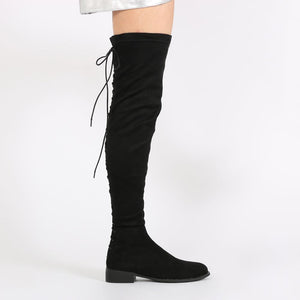 Lacey lace back shop flat otk boot