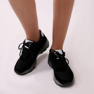 Angst Chunky Trainers in Black