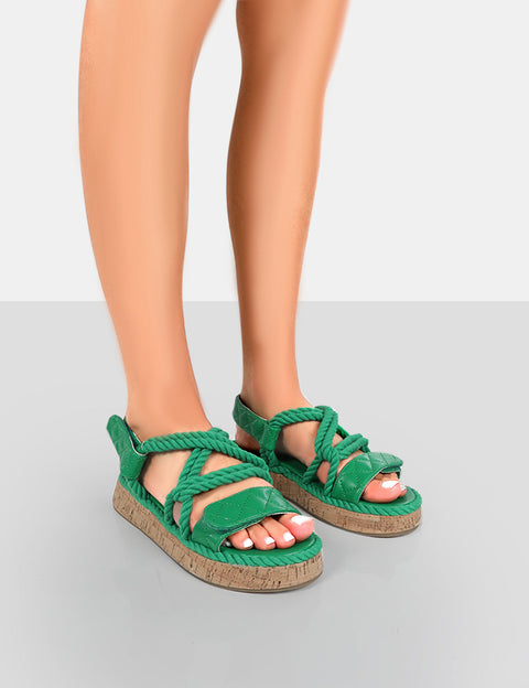 Green Sandals