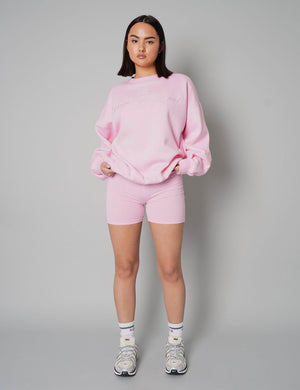 Kaiia the Label Logo Sweatshirt Pink