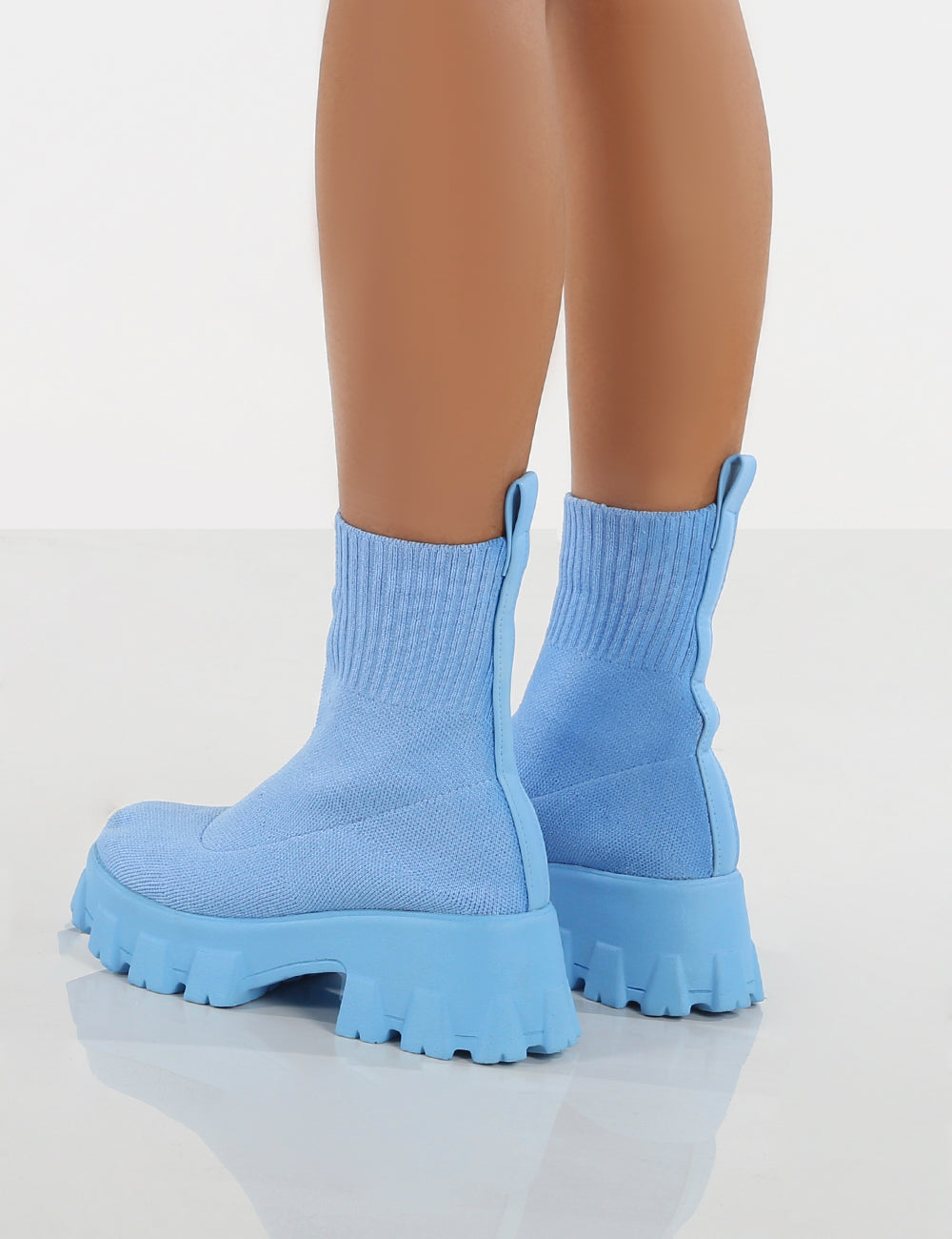 Baby blue clearance sock boots