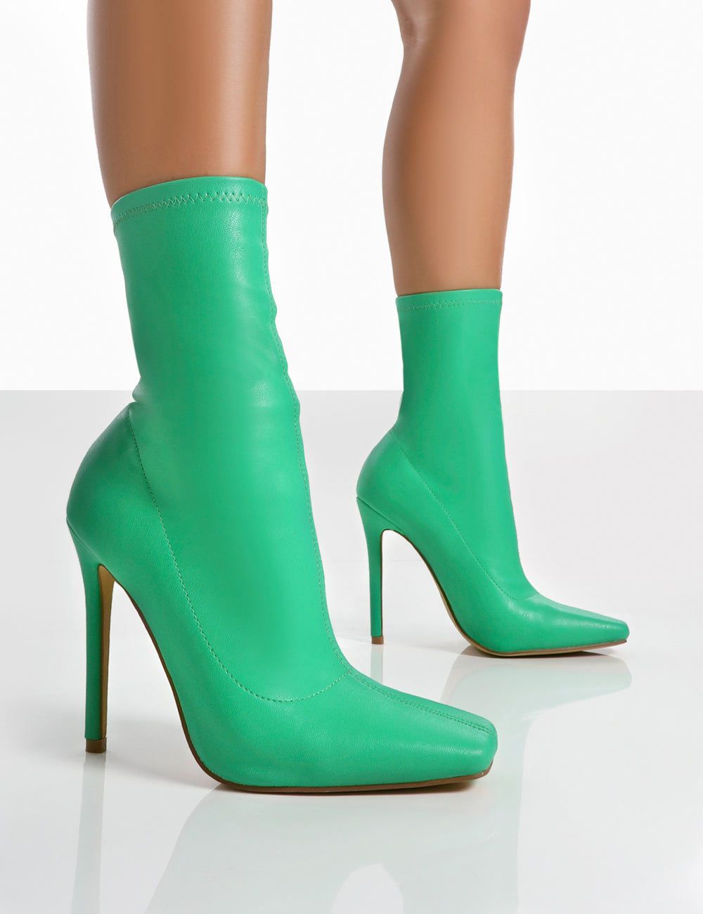 Green clearance sock boots